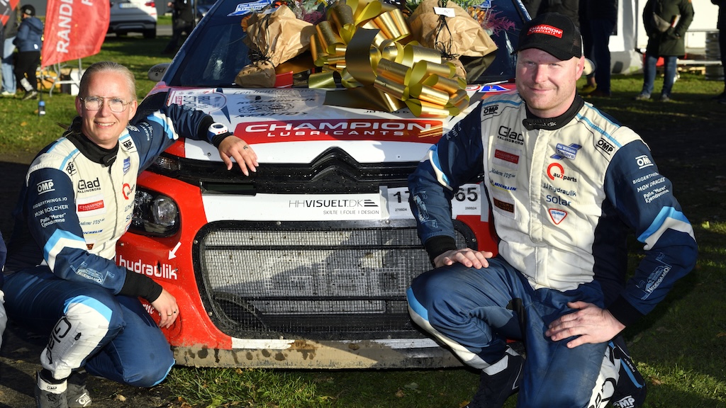 Kenneth Madsen og codriver Mette Felthaus er gået fra sejr til sejr i år.
(Foto: Michael Eisenberg)